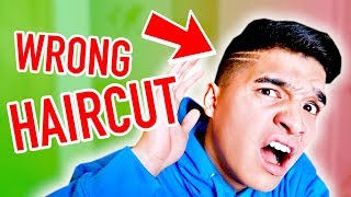 Gave Me The WRONG HAIRCUT!