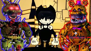 ФНАФ БИТВА У БЕНДИ - АНИМАТРОНИКИ || Garry's Mod FNAF