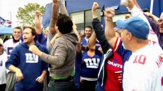 Eagles Fans invade Giants territory