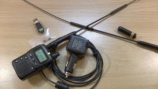 Комплектуха для рации Zastone ZT-2R (антенны, а/м блок питания..)
