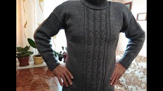 МУЖСКОЙ СВИТЕР \\ ПОДРОБНЫЙ МК ДЛЯ НАЧИНАЮЩИХ