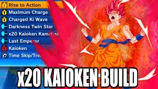 FULL x20 KAIOKEN THEMED MOVESET | Dragon Ball Xenoverse 2