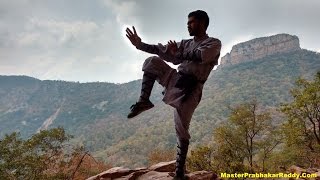 Double Nun Chaku Training Teach Master Prabhakar Reddy India Shaolin Monk Training Academy