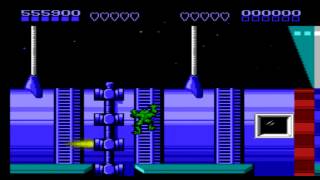Battletoads & Double Dragon (RUS) NES level 4 & 5
