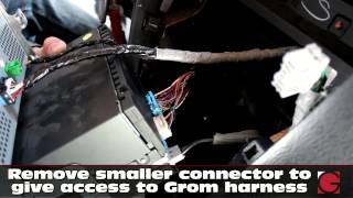 Acura MDX 2005 2006 2007 GROM USB Android Bluetooth and iPhone install, car stereo removal guide