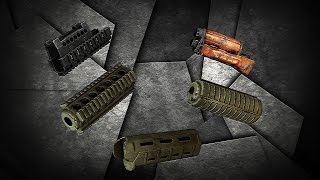 DayZ SA как снять и заменить цевьё ?