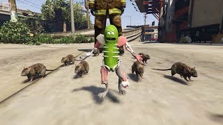 PICKLE RICK In GTA 5 - Rick and Morty Mod