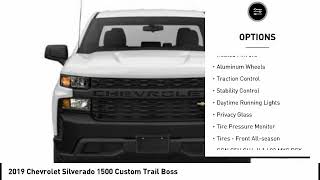 2019 Chevrolet Silverado 1500 Custom Trail Boss NewNew or Used KZ364911