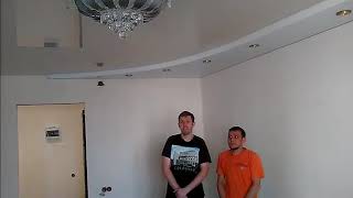 ПРИМЕРЫ НАШИХ РАБОТ НАТЯЖНЫХ ПОТОЛКОВ ? + ВИДЕО ОТЗЫВ 22 ?