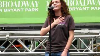 'Next to Normal' - Bryant Park 2009 - Superboy and the Invisible Girl - Jennifer Damiano