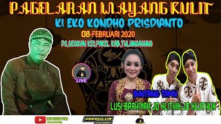 PAGELARAN WAYANG KULIT KI EKO KONDHO PRISDIANTO Ft JO KLITHIK JO KLUTHUK Dan LUSI BRAHMAN