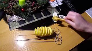 Нож для нарезки картофеля спиралью PRESTO, 4 шпажки