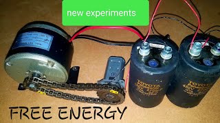 Free energy generator ,how to make free energy from dc motor,wow amazing idea 2019
