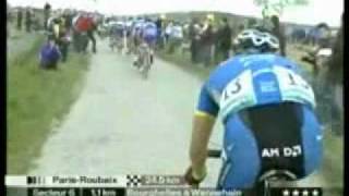 Vladimir Gusev Paris Roubaix 2006 highlights