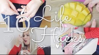 10 easy LIFE HACKS die du unbedingt wissen solltest ❥ ❀