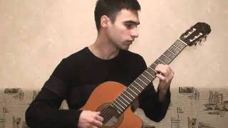 Синий платочек (классическая гитара)