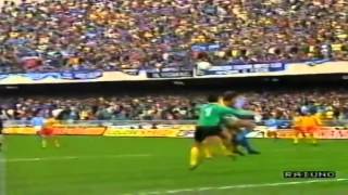 Serie A 1988-1989, day 19 Napoli - Lecce 4-0 (2 Carnevale, De Napoli, Alemao)