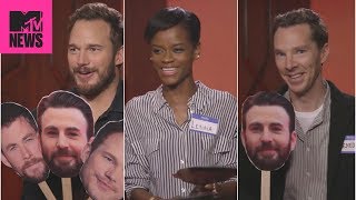 ?  'Avengers: Infinity War' Cast Plays ‘Know Your Chris’ ?  | MTV News