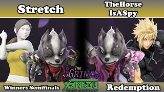 The Grind 112 Stretch (Wolf, Wii Fit Trainer) vs TheHorseIsASpy (Wolf, Cloud) Redemption WSFs