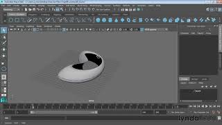 #59 Курс Maya 2017 Essential Training. Использование NURBS loft