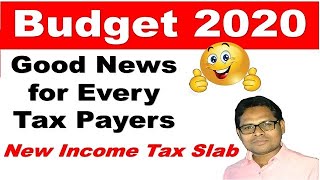 Budget 2020 | New Income Tax Slab for Financial Year 2020-21 By The Accounts