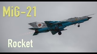 Mig-21 Rocket with the wings Spectacular Takeoff RIAT 2019 4K video