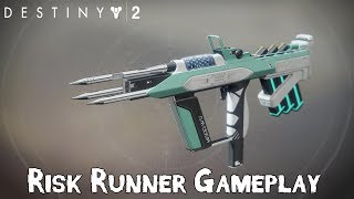 Destiny 2 - Riskrunner Exotic Submachine Gun Gameplay (Beta)