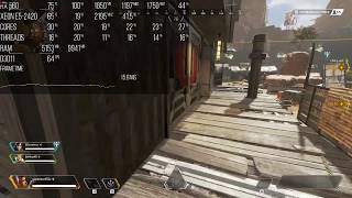 Apex Legends тест FPS на RX 560 2 GB; DDR3 8 GB; Xeon E5-2420