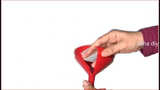 AMAZING IDEAS/BEST OUT OF WASTE BROKEN FUNNEL /DIY CRAFTS/ZAHA DIY