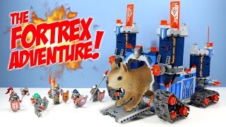 LEGO Nexo Knights The Fortrex Set 70317 Speed Build Review Adventure