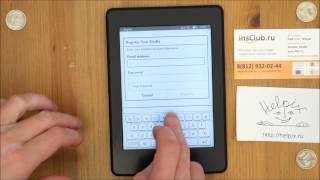 Amazon Kindle Paperwhite - Распаковка и первое включение