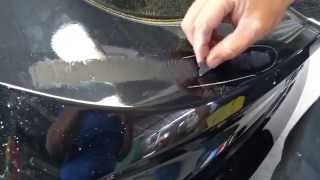 Wet lookpr BMW Sellado de pintura Correccion Rayaso con navaja