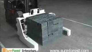 Sunnforest Block Clamp Attachment for forklift
