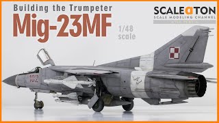 Mig-23MF Flogger B Trumpeter 1/48 Aircraft Model
