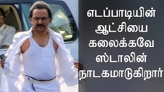 Edapadi Palanisamyயின் ஆட்சியை கலைக்கவே Stalin நாடகமாடுகிறார் - Sasikala Group