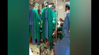 Jodhpur: Doctors fighting while performing emergency surgery goes viral