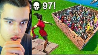 97 KILLS en 8 SEGUNDOS *WORLD RECORD* FORTNITE - AlphaSniper97