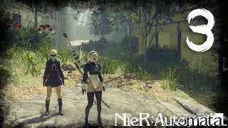 NieR: Automata ➥ Прохождение на русском ➥ #3 - Лагерь сопротивления