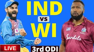 Ind Vs Wi 3rd ODI Live | India Vs West Indies 3rd odi Live Streaming