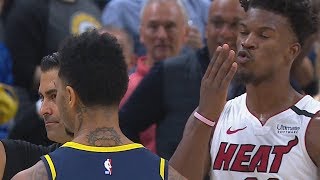 Warren Ejected! Jimmy Butler Blows Kiss Goodbye! 2019-20 NBA Season