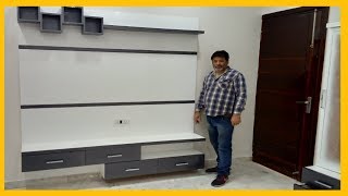 lcd unit / Tv cabinet / lcd panel design for living room 2019 || lcd panel design in bedroom