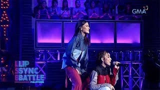 Bianca Umali & Kyline Alcantara perform ExB’s ‘Hayaan Mo Sila’ | Lip Sync Battle Philippines