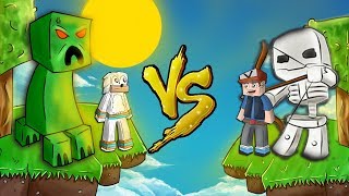 WYSPA CREEPERA VS WYSPA SZKIELETA! WOJNA GIGANTÓW #1 /Vito