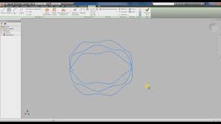 Волновая пружина в Autodesk Inventor