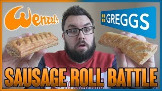 Wenzels VS Greggs Sausage Rolls