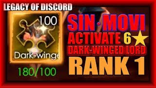 Legacy of Discord: SIN·Movi Activate 6⭐️Metamorph [Dark-Winged Lord]
