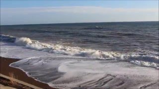 шторм Крым село Морское