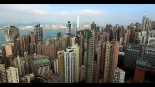 Hong Kong drone in 4K