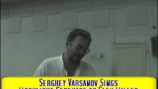 Tenor Serghey Varsanov sings Moonlight Serenade by Glenn Miller