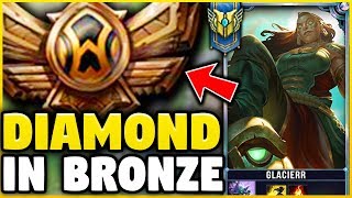 I TOOK MY ILLAOI INTO BRONZE 5! DIAMOND ILLAOI MAIN VS BRONZE ELO! - League of Legends